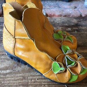 Socofy leather shoes